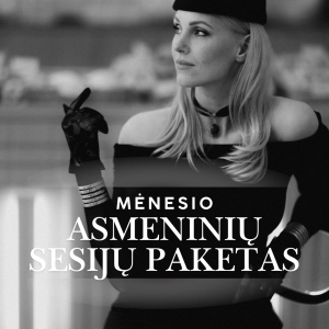 Mėnesio asmeninių sesijų paketas